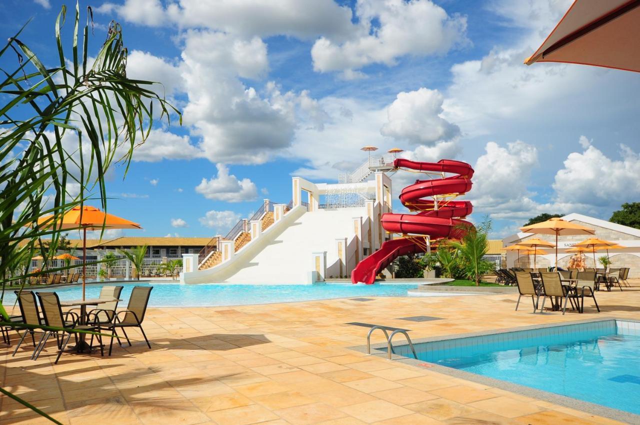 Lacqua Diroma Hotel Com Parque Aquatico 24 Horas Калдас Новас Екстериор снимка